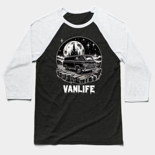 Moonlight Vanlife Baseball T-Shirt